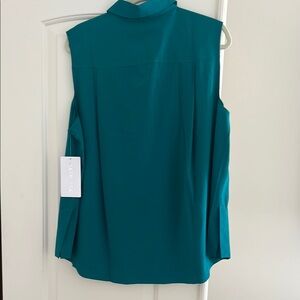 NTW Athleta Everlasting Tank 1X Blouse - Green/Blue - non smoking - no pets